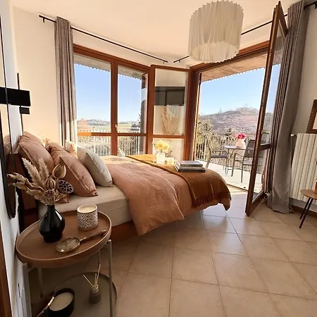 شقة Elegant Penthouse La Balconata - Wellness Retreat & Castle View Tabiano Terme