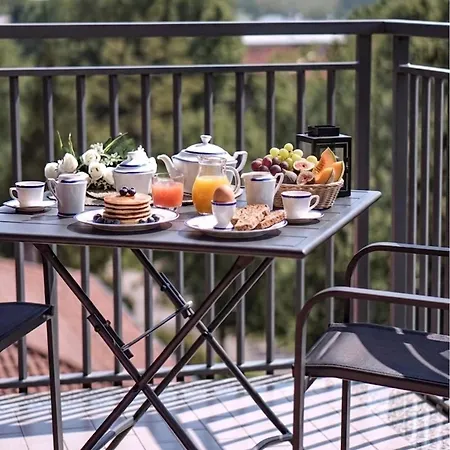 شقة Elegant Penthouse La Balconata - Wellness Retreat & Castle View Tabiano Terme