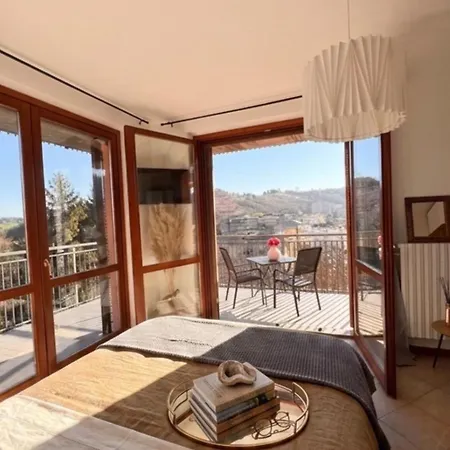 Elegant Penthouse La Balconata - Wellness Retreat & Castle View Tabiano Terme