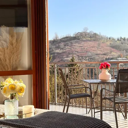 Apartman Elegant Penthouse La Balconata - Wellness Retreat & Castle View Tabiano Terme